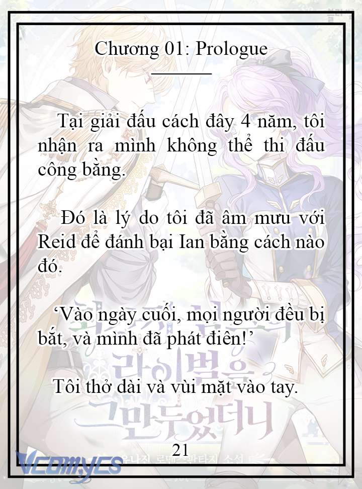 [Novel] Tôi Không Còn Là Đối Thủ Của Nam Chính Chapter  1 - 22