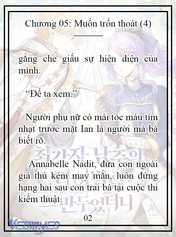 [Novel] Tôi Không Còn Là Đối Thủ Của Nam Chính Chapter  5 - 3