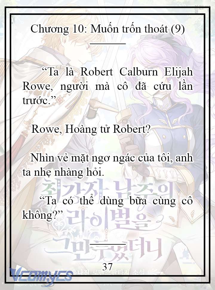 [Novel] Tôi Không Còn Là Đối Thủ Của Nam Chính Chapter  10 - 38