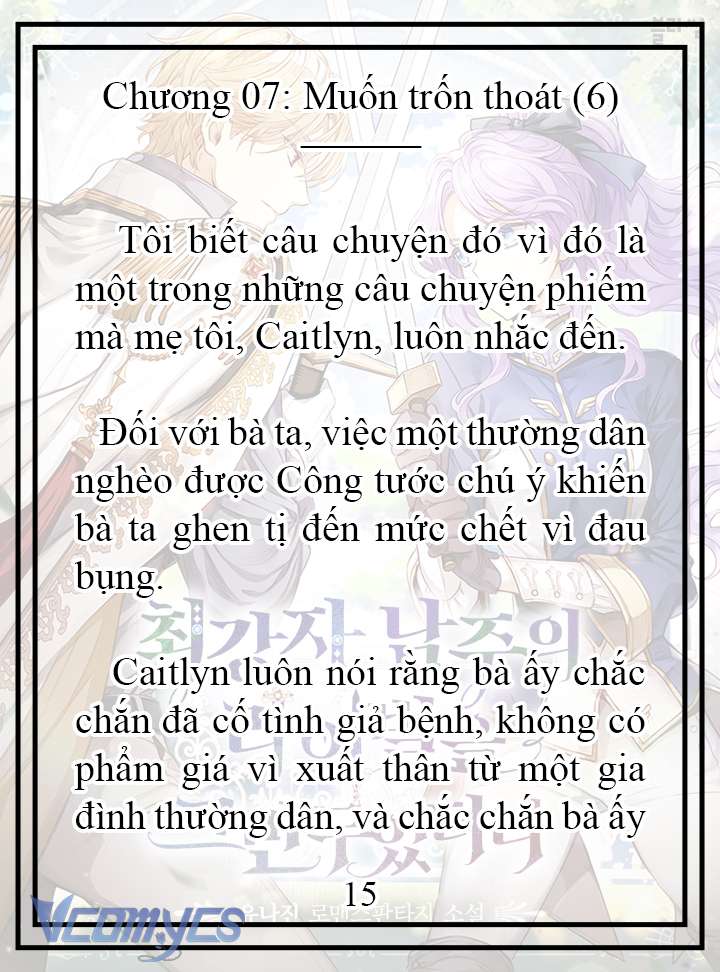 [Novel] Tôi Không Còn Là Đối Thủ Của Nam Chính Chapter  7 - 16