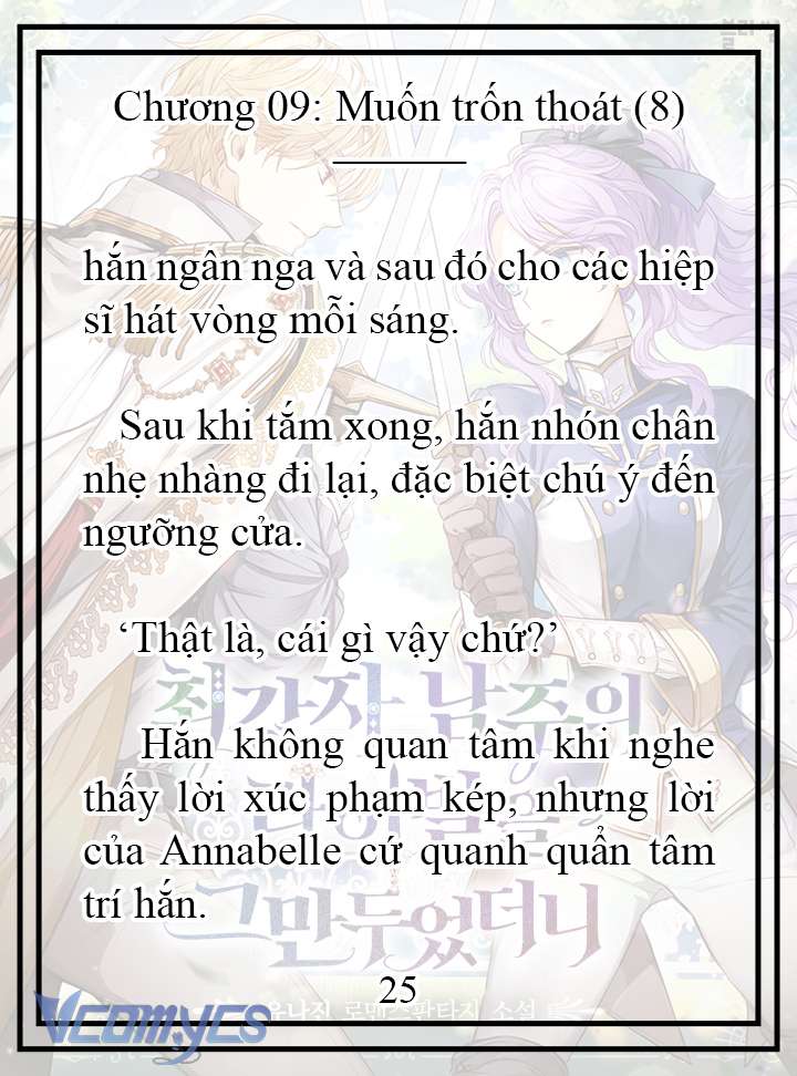 [Novel] Tôi Không Còn Là Đối Thủ Của Nam Chính Chapter  9 - 26