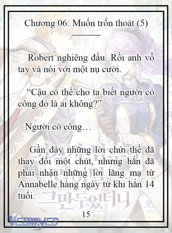 [Novel] Tôi Không Còn Là Đối Thủ Của Nam Chính Chapter  6 - 16