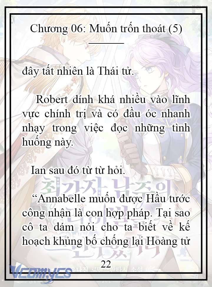 [Novel] Tôi Không Còn Là Đối Thủ Của Nam Chính Chapter  6 - 23