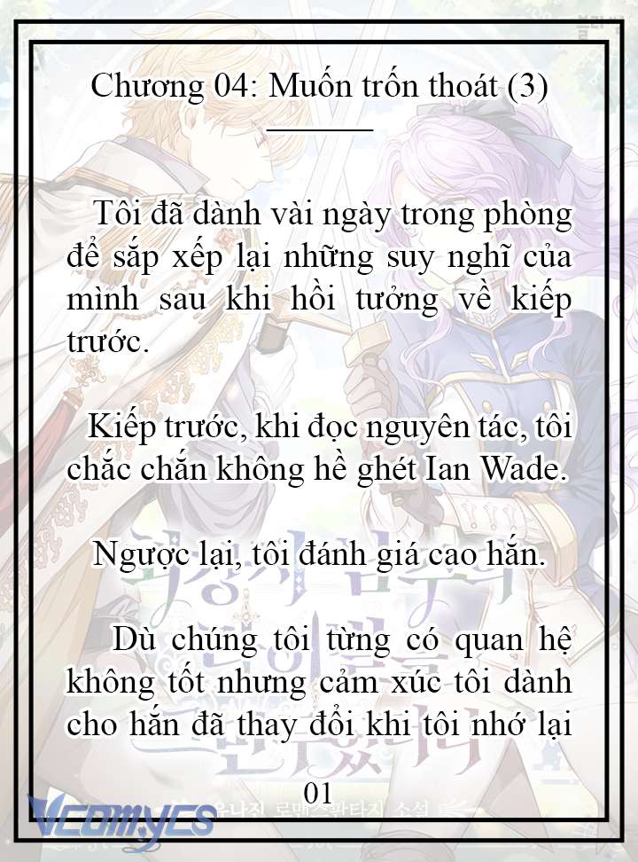 [Novel] Tôi Không Còn Là Đối Thủ Của Nam Chính Chapter  4 - 2
