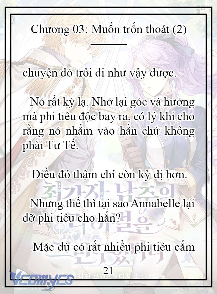 [Novel] Tôi Không Còn Là Đối Thủ Của Nam Chính Chapter  3 - 22