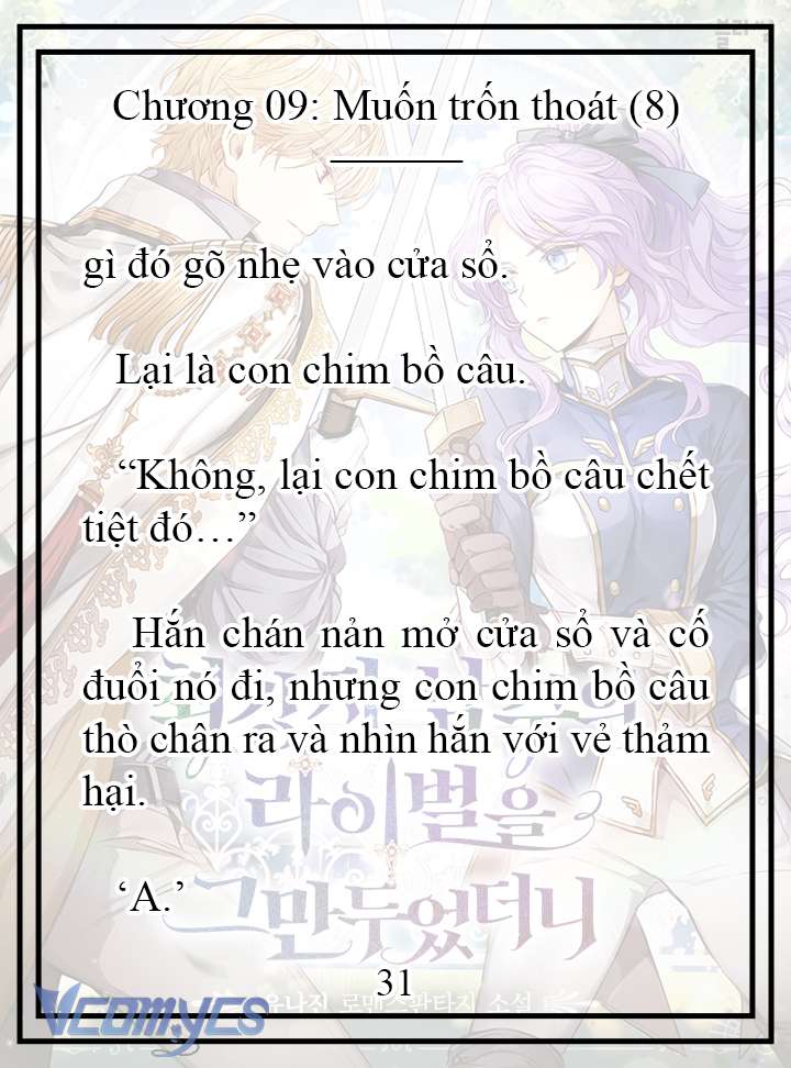 [Novel] Tôi Không Còn Là Đối Thủ Của Nam Chính Chapter  9 - 32