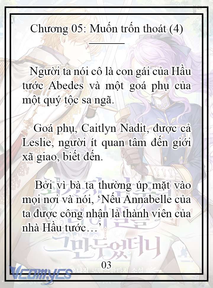 [Novel] Tôi Không Còn Là Đối Thủ Của Nam Chính Chapter  5 - 4