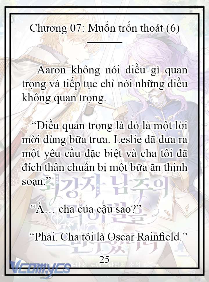 [Novel] Tôi Không Còn Là Đối Thủ Của Nam Chính Chapter  7 - 26