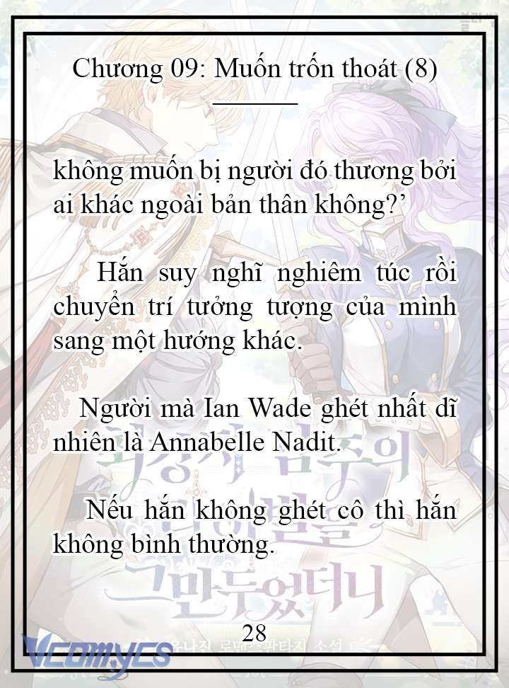 [Novel] Tôi Không Còn Là Đối Thủ Của Nam Chính Chapter  9 - 29