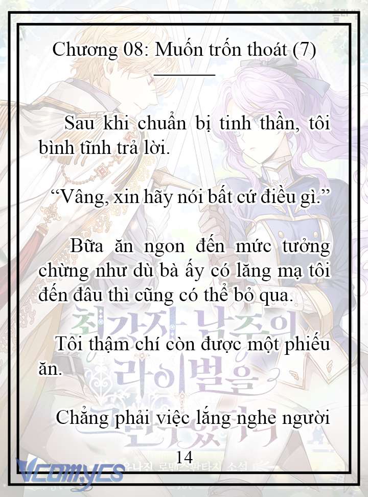 [Novel] Tôi Không Còn Là Đối Thủ Của Nam Chính Chapter  8 - 15