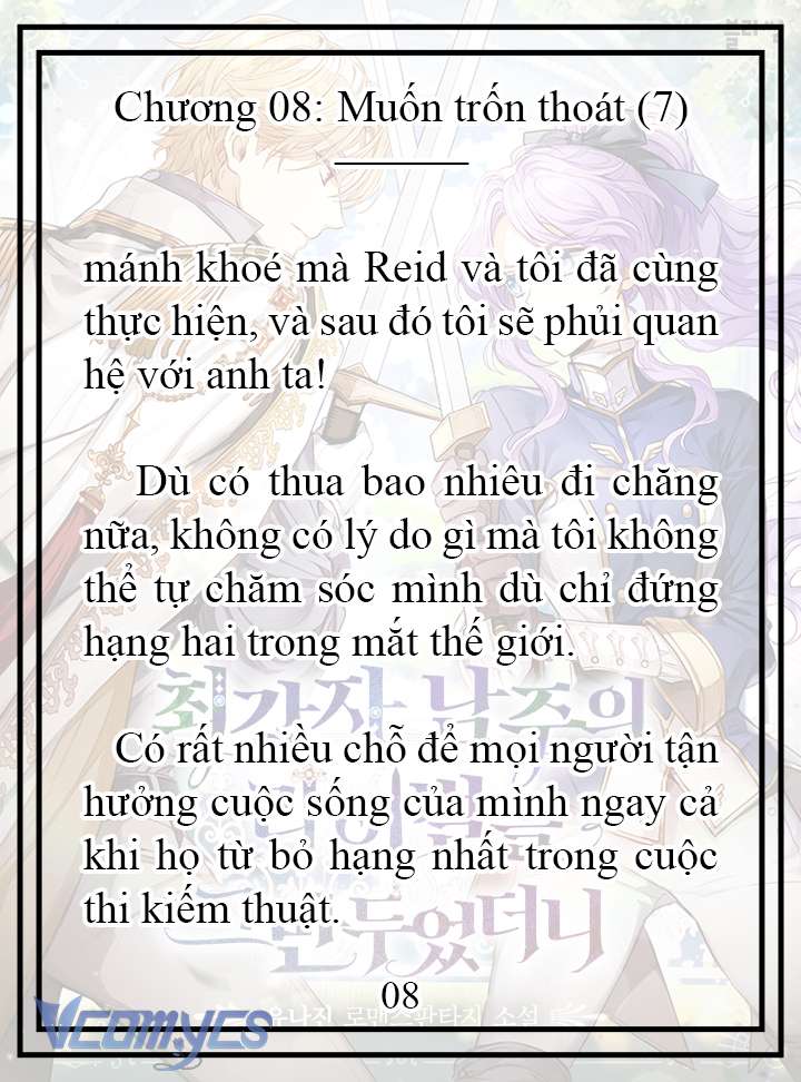 [Novel] Tôi Không Còn Là Đối Thủ Của Nam Chính Chapter  8 - 9