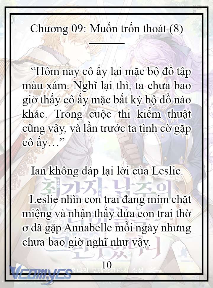 [Novel] Tôi Không Còn Là Đối Thủ Của Nam Chính Chapter  9 - 11