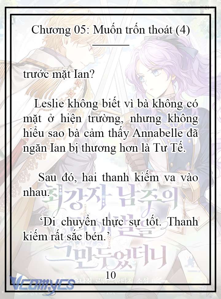 [Novel] Tôi Không Còn Là Đối Thủ Của Nam Chính Chapter  5 - 11