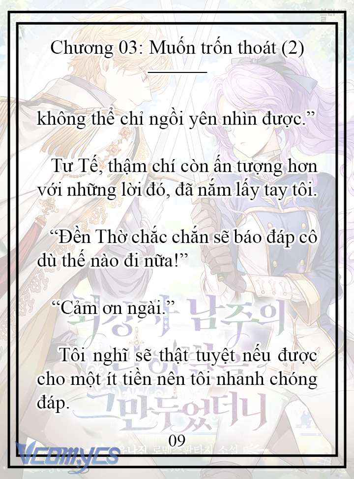 [Novel] Tôi Không Còn Là Đối Thủ Của Nam Chính Chapter  3 - 10