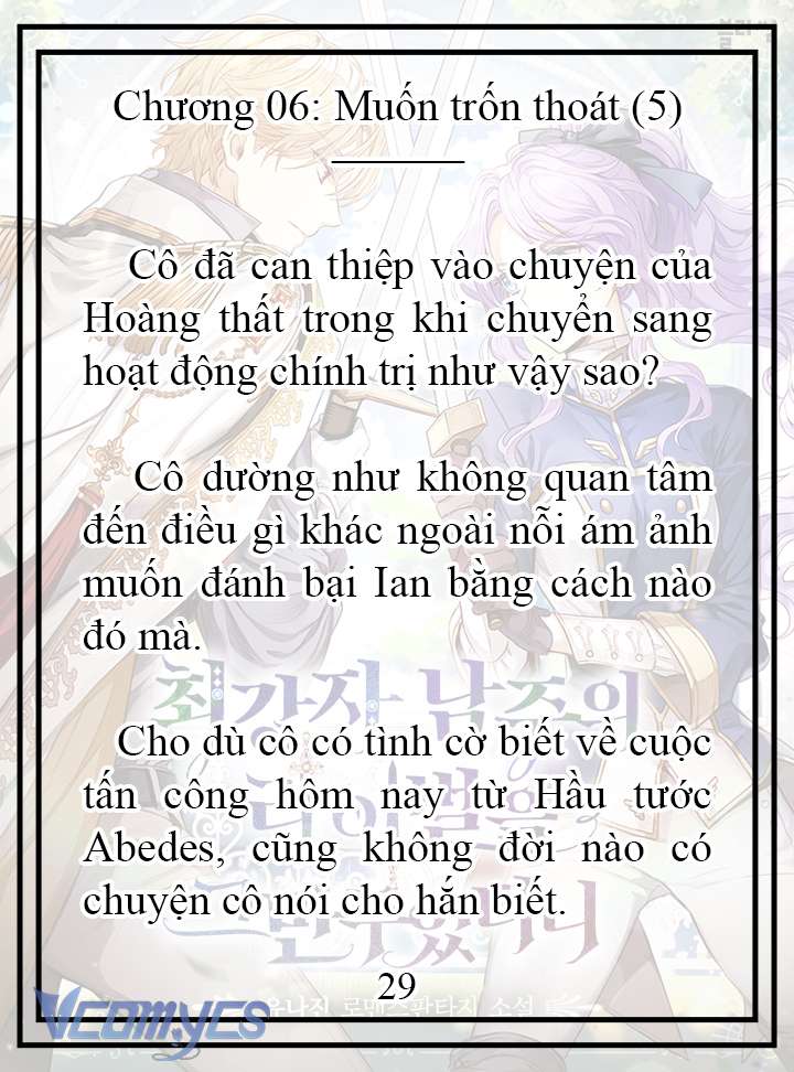 [Novel] Tôi Không Còn Là Đối Thủ Của Nam Chính Chapter  6 - 30