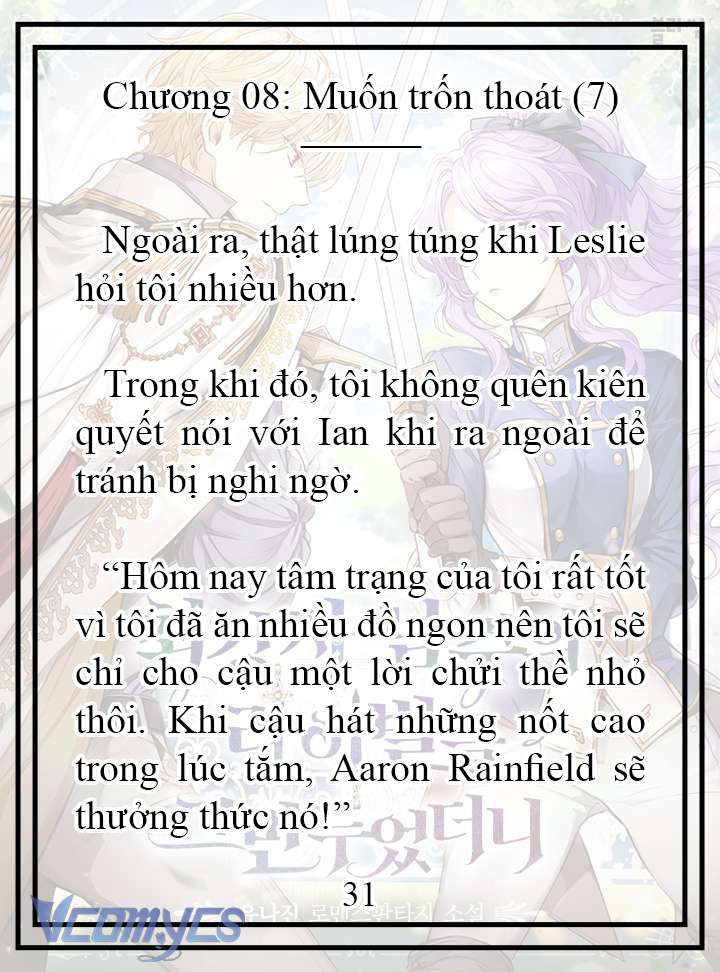 [Novel] Tôi Không Còn Là Đối Thủ Của Nam Chính Chapter  8 - 32