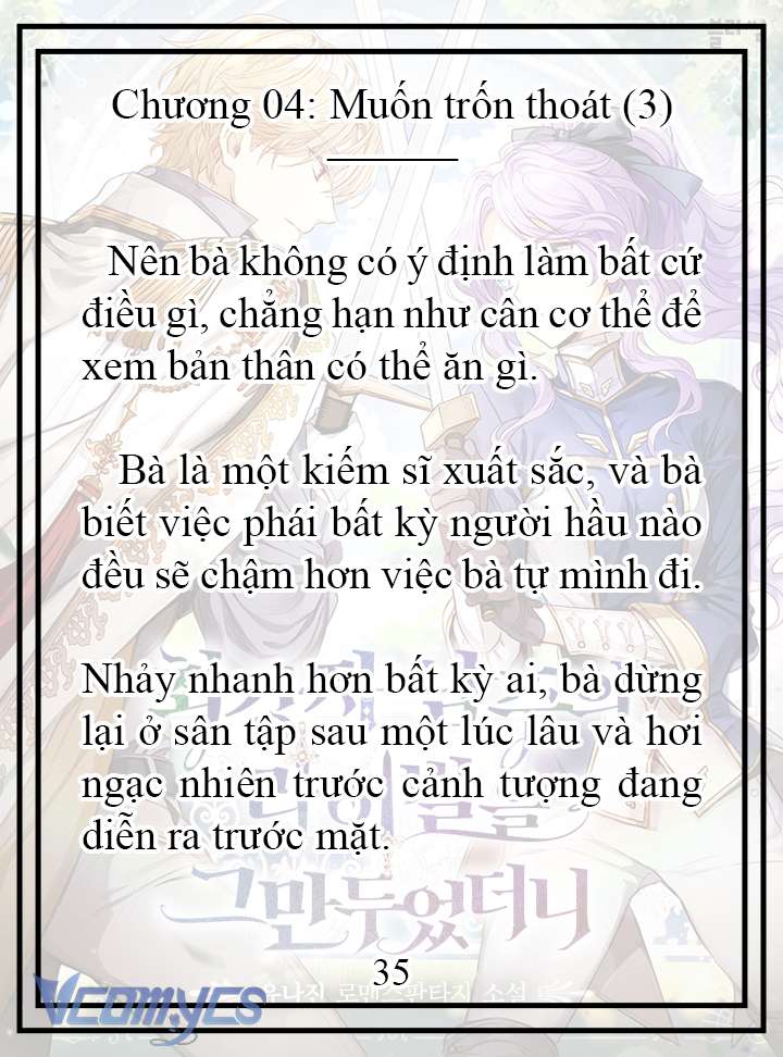 [Novel] Tôi Không Còn Là Đối Thủ Của Nam Chính Chapter  4 - 36