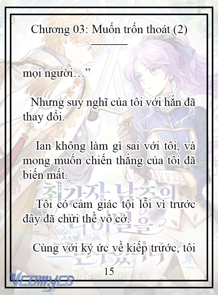 [Novel] Tôi Không Còn Là Đối Thủ Của Nam Chính Chapter  3 - 16