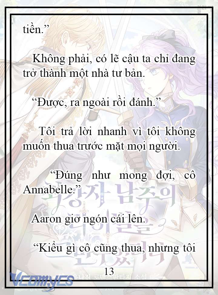 [Novel] Tôi Không Còn Là Đối Thủ Của Nam Chính Chapter  13 - 14