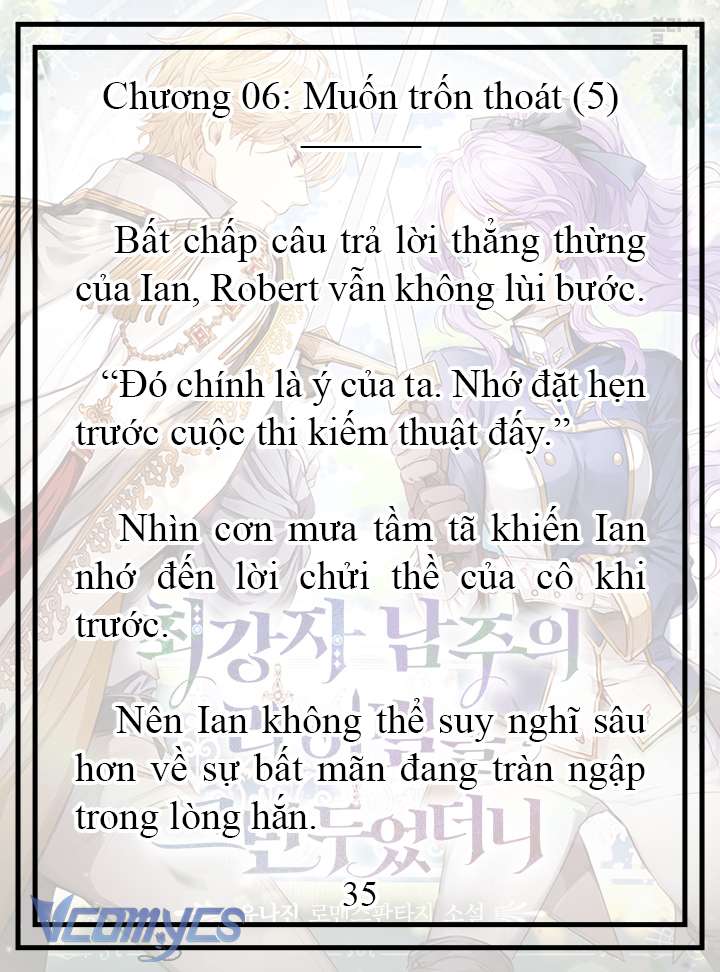 [Novel] Tôi Không Còn Là Đối Thủ Của Nam Chính Chapter  6 - 36