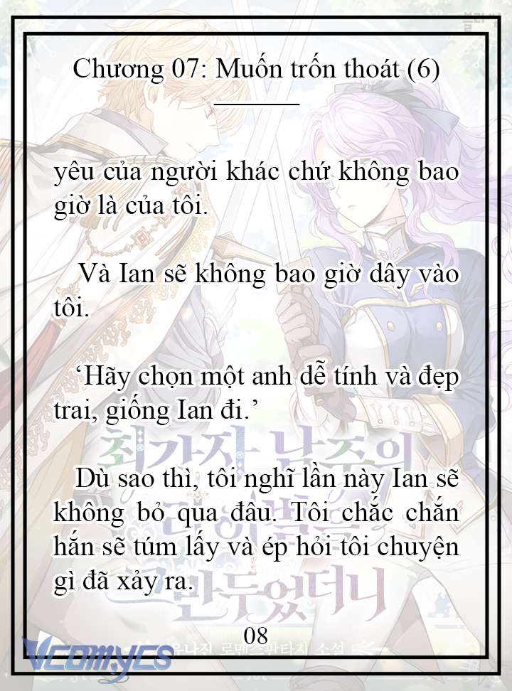 [Novel] Tôi Không Còn Là Đối Thủ Của Nam Chính Chapter  7 - 9