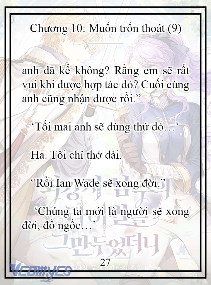 [Novel] Tôi Không Còn Là Đối Thủ Của Nam Chính Chapter  10 - 28