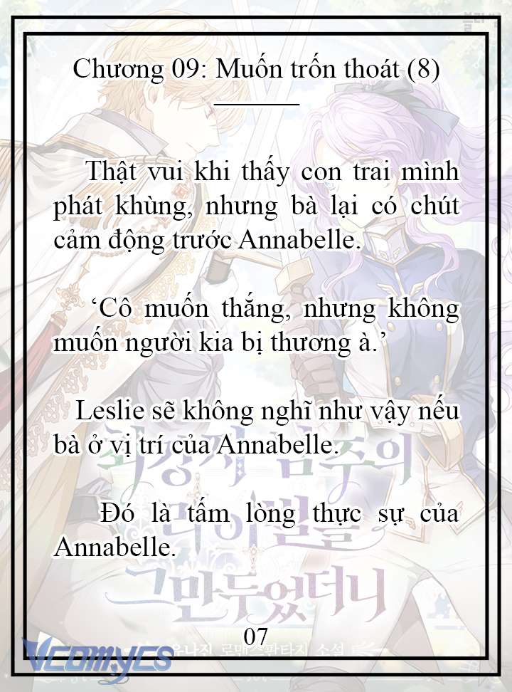 [Novel] Tôi Không Còn Là Đối Thủ Của Nam Chính Chapter  9 - 8