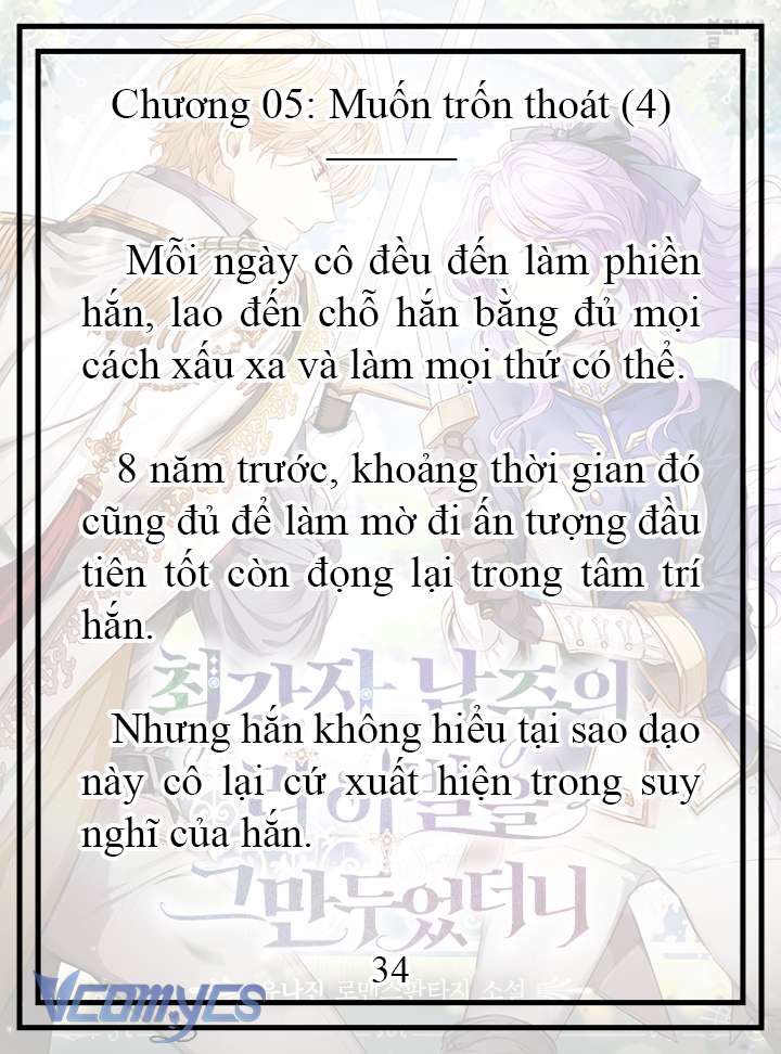 [Novel] Tôi Không Còn Là Đối Thủ Của Nam Chính Chapter  5 - 35