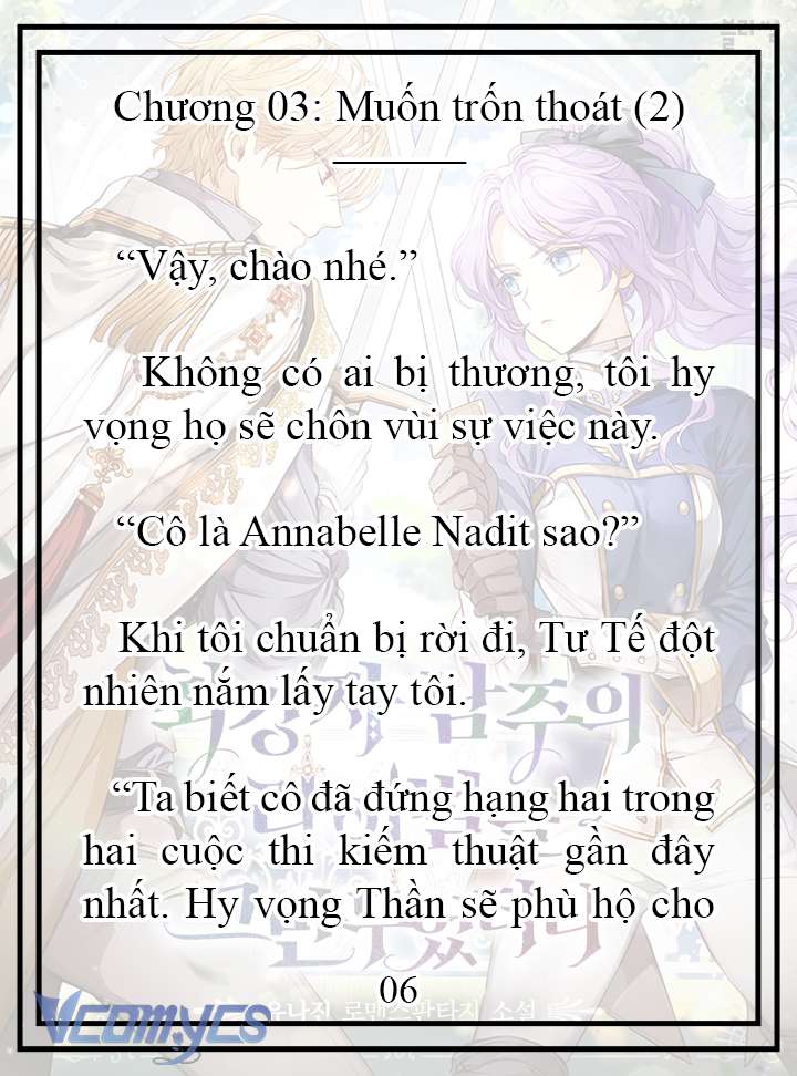 [Novel] Tôi Không Còn Là Đối Thủ Của Nam Chính Chapter  3 - 7