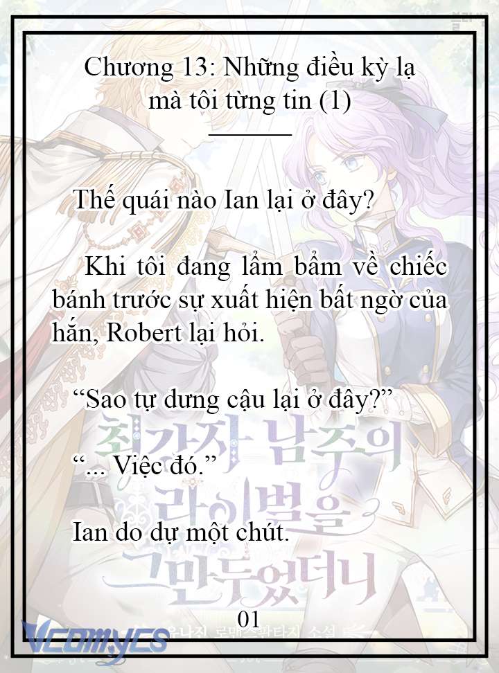 [Novel] Tôi Không Còn Là Đối Thủ Của Nam Chính Chapter  13 - 2