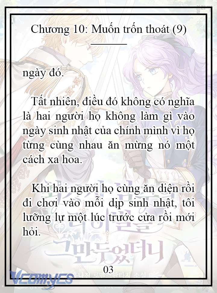 [Novel] Tôi Không Còn Là Đối Thủ Của Nam Chính Chapter  10 - 4