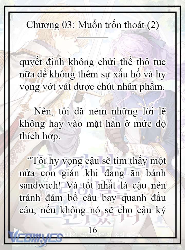[Novel] Tôi Không Còn Là Đối Thủ Của Nam Chính Chapter  3 - 17