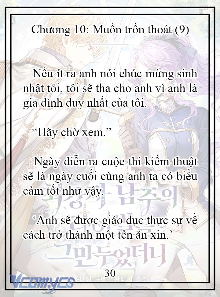 [Novel] Tôi Không Còn Là Đối Thủ Của Nam Chính Chapter  10 - 31