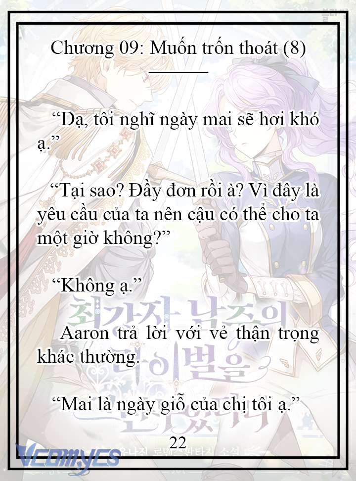 [Novel] Tôi Không Còn Là Đối Thủ Của Nam Chính Chapter  9 - 23