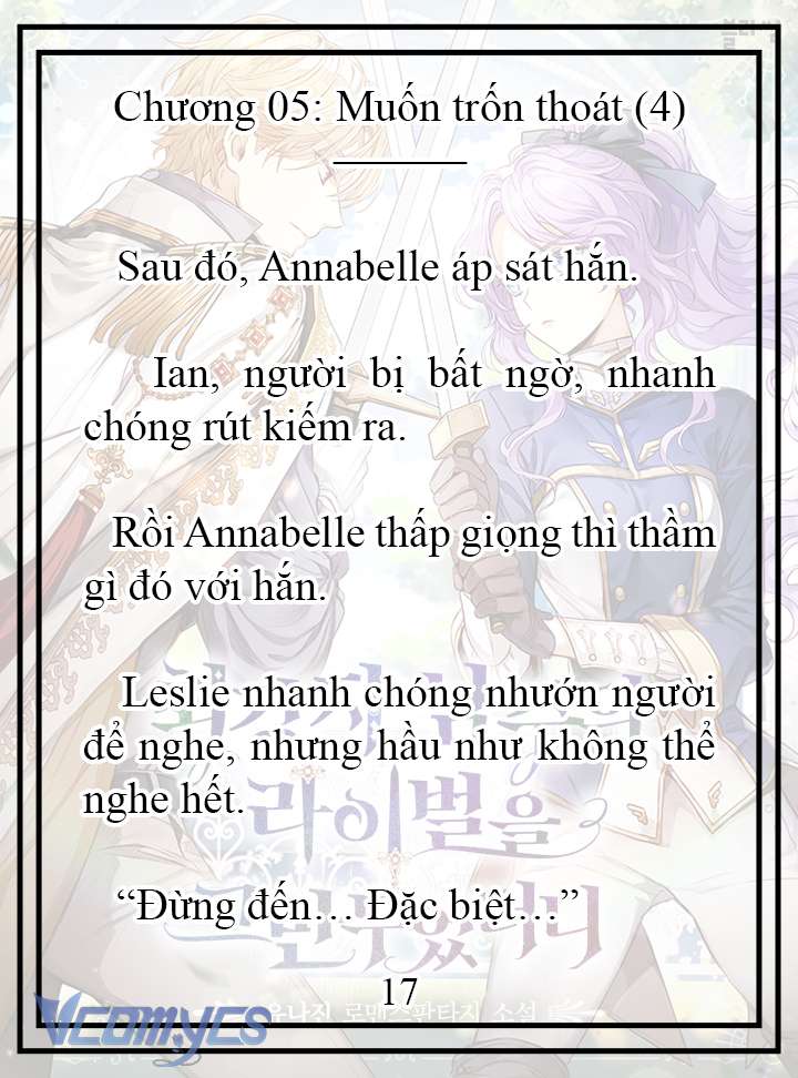 [Novel] Tôi Không Còn Là Đối Thủ Của Nam Chính Chapter  5 - 18