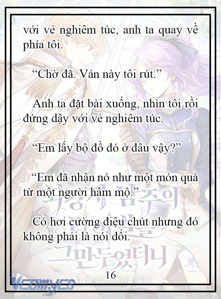 [Novel] Tôi Không Còn Là Đối Thủ Của Nam Chính Chapter  17 - 17