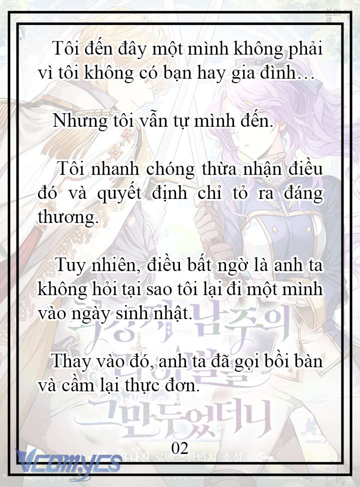 [Novel] Tôi Không Còn Là Đối Thủ Của Nam Chính Chapter  12 - 3