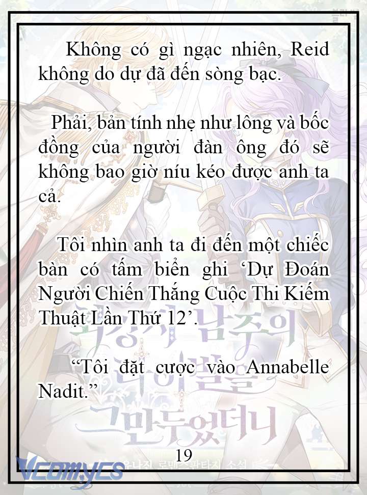 [Novel] Tôi Không Còn Là Đối Thủ Của Nam Chính Chapter  18 - 20