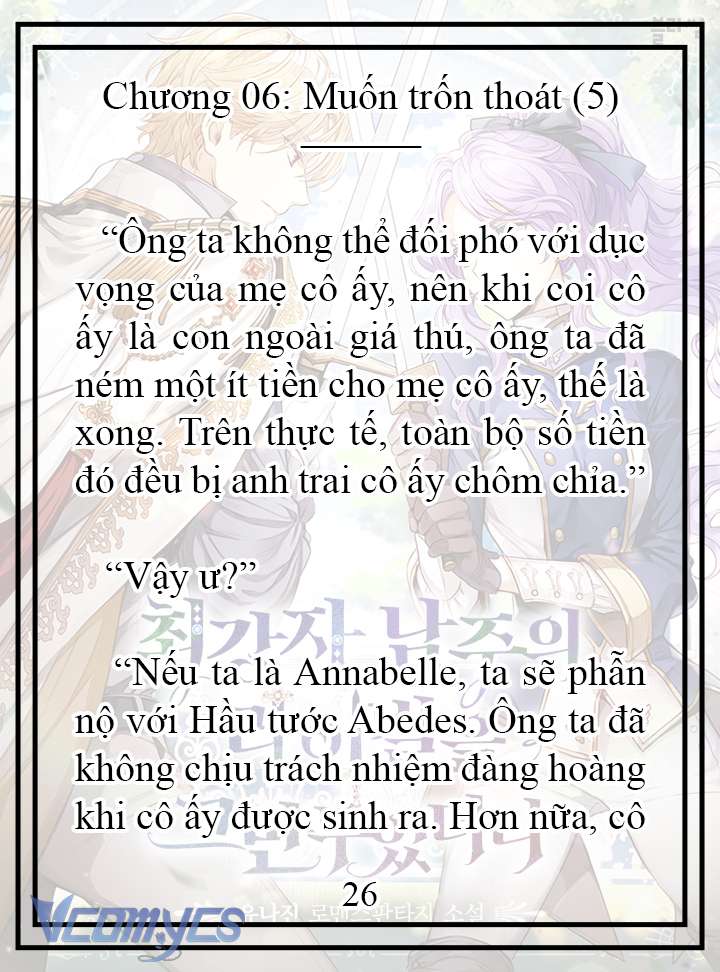 [Novel] Tôi Không Còn Là Đối Thủ Của Nam Chính Chapter  6 - 27