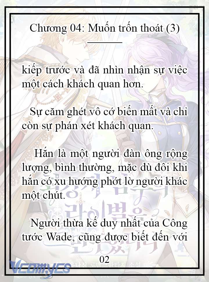 [Novel] Tôi Không Còn Là Đối Thủ Của Nam Chính Chapter  4 - 3