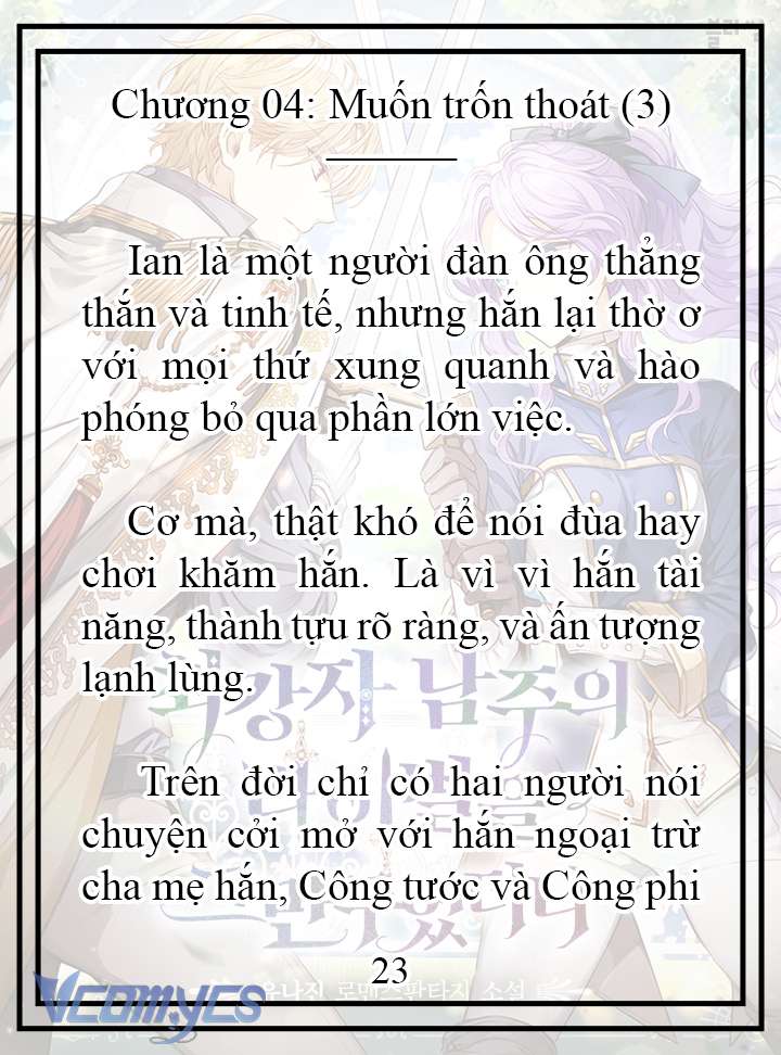 [Novel] Tôi Không Còn Là Đối Thủ Của Nam Chính Chapter  4 - 24