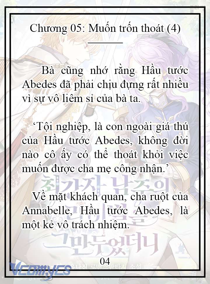 [Novel] Tôi Không Còn Là Đối Thủ Của Nam Chính Chapter  5 - 5