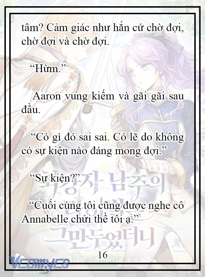 [Novel] Tôi Không Còn Là Đối Thủ Của Nam Chính Chapter  12 - 17
