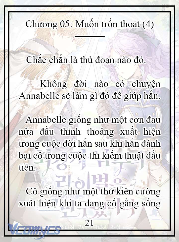 [Novel] Tôi Không Còn Là Đối Thủ Của Nam Chính Chapter  5 - 22