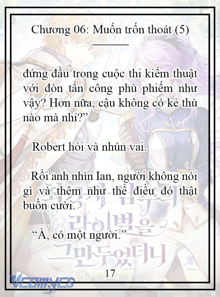 [Novel] Tôi Không Còn Là Đối Thủ Của Nam Chính Chapter  6 - 18
