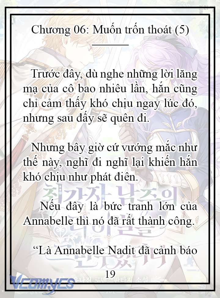 [Novel] Tôi Không Còn Là Đối Thủ Của Nam Chính Chapter  6 - 20