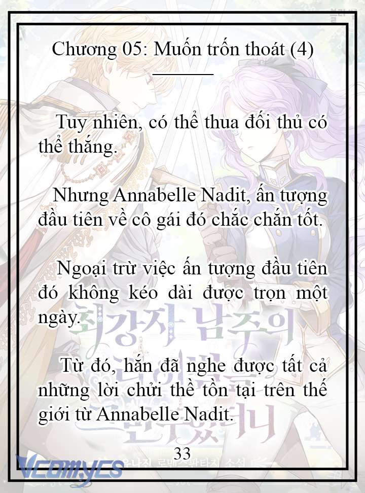 [Novel] Tôi Không Còn Là Đối Thủ Của Nam Chính Chapter  5 - 34