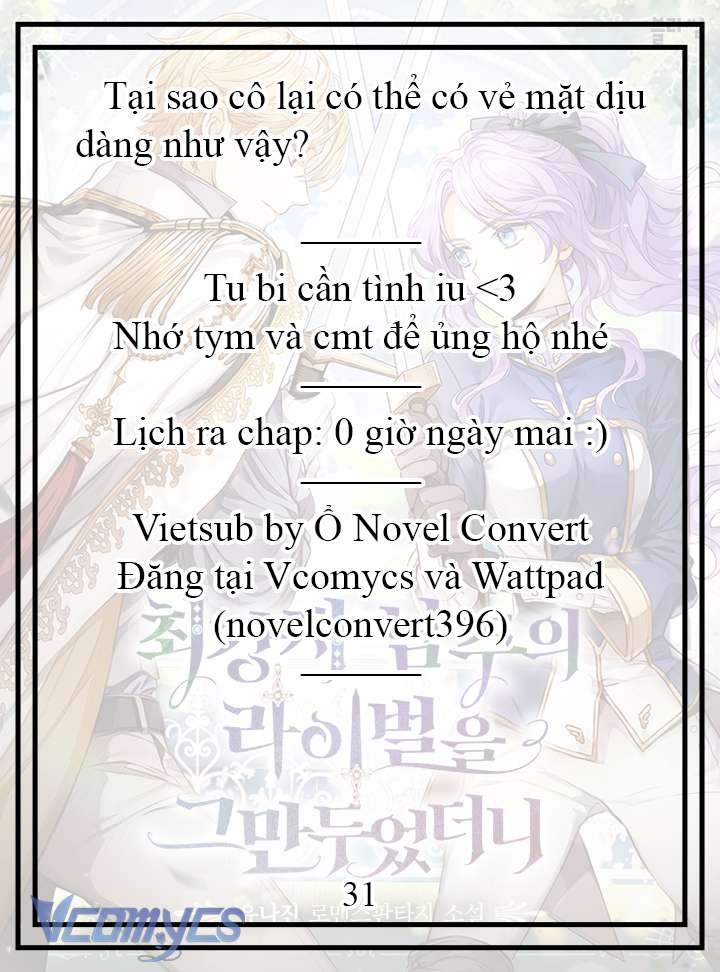 [Novel] Tôi Không Còn Là Đối Thủ Của Nam Chính Chapter  12 - 32