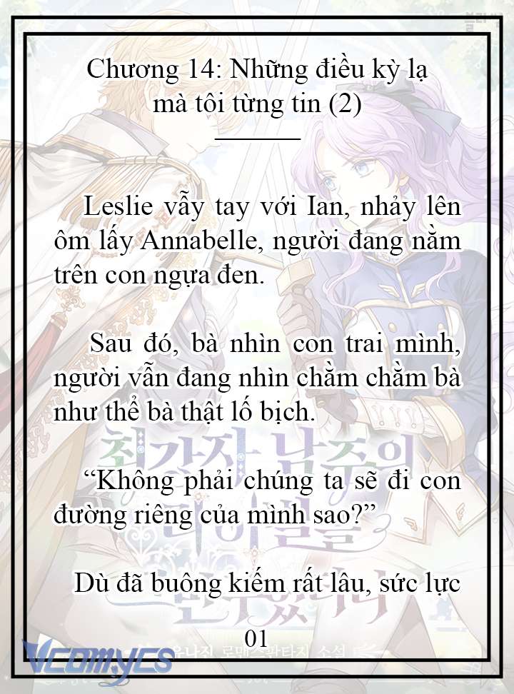[Novel] Tôi Không Còn Là Đối Thủ Của Nam Chính Chapter  14 - 2