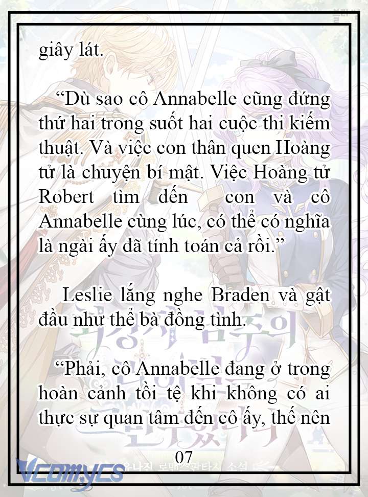 [Novel] Tôi Không Còn Là Đối Thủ Của Nam Chính Chapter  18 - 8